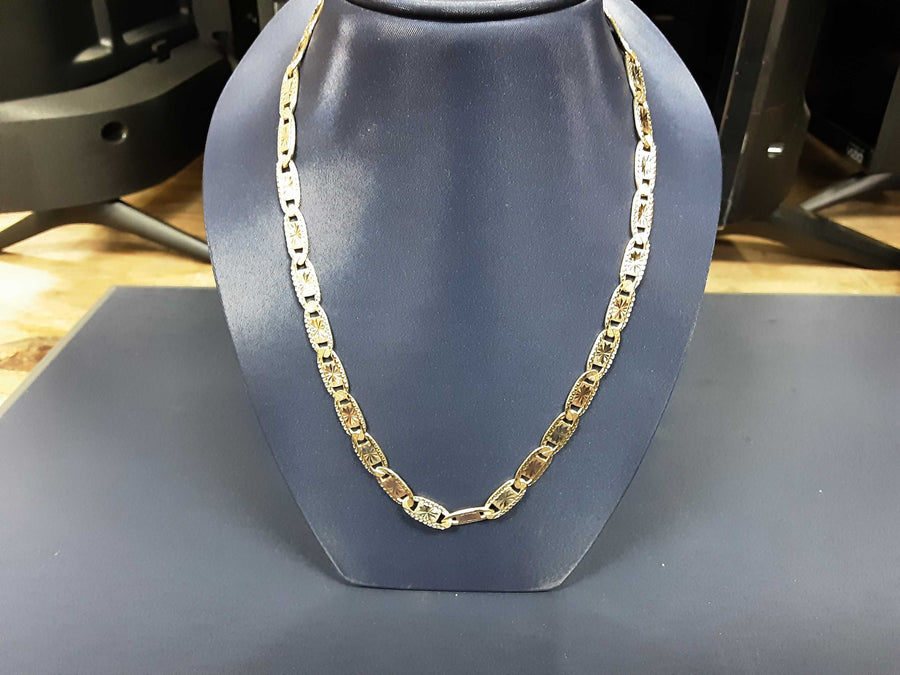 Gucci Chain - Tricolor Gold 10k (.417) 32.2 grams 28 inch