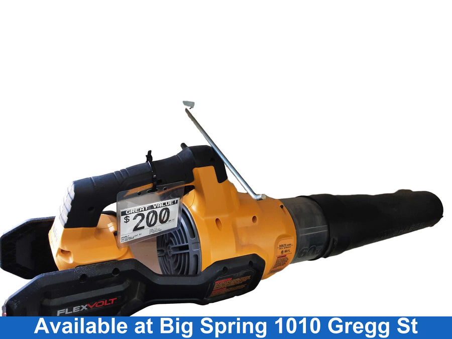 Dewalt Dcbl772 Yellow Cordless Leaf Blower