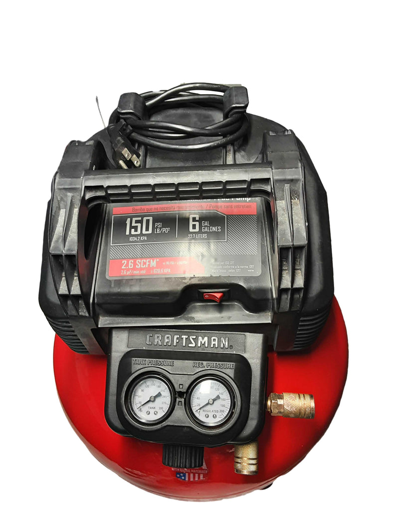 Craftsman Cmec6150 Red Electric Compressor