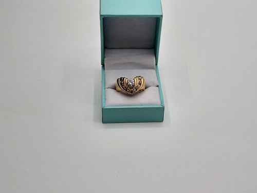 Women's Ring - Solitaire - Yellow Gold 14k (.585) 10.5 grams Size 8