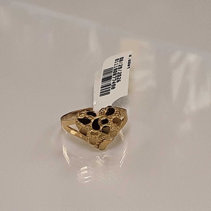 Women's Ring - Yellow Gold 10k (.417) 1.5 grams Size 6.5