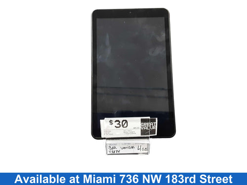 Verizon Sm-t387v Black Tablet