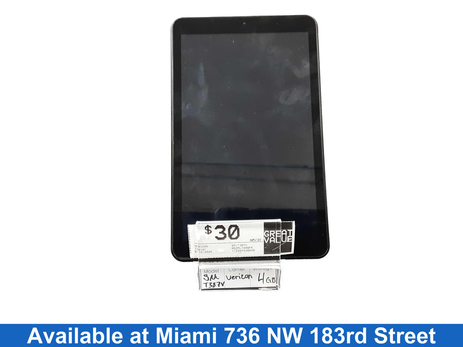 Verizon Sm-t387v Black Tablet