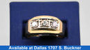 Men's Ring - Yellow Gold 14k (.585) 10.6 grams Size 10