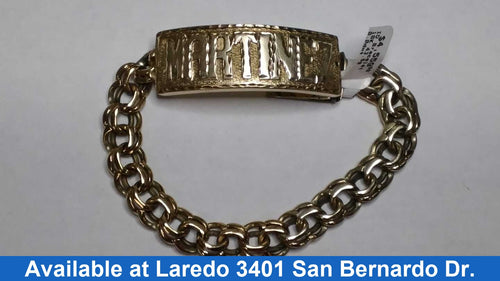 ID Bracelet - Yellow Gold 10k (.417) 43.5 grams 9 inch