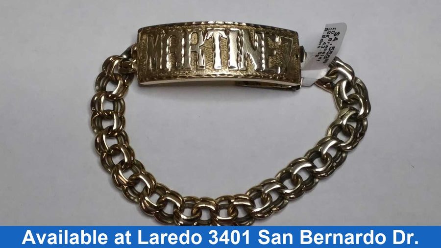 ID Bracelet - Yellow Gold 10k (.417) 43.5 grams 9 inch