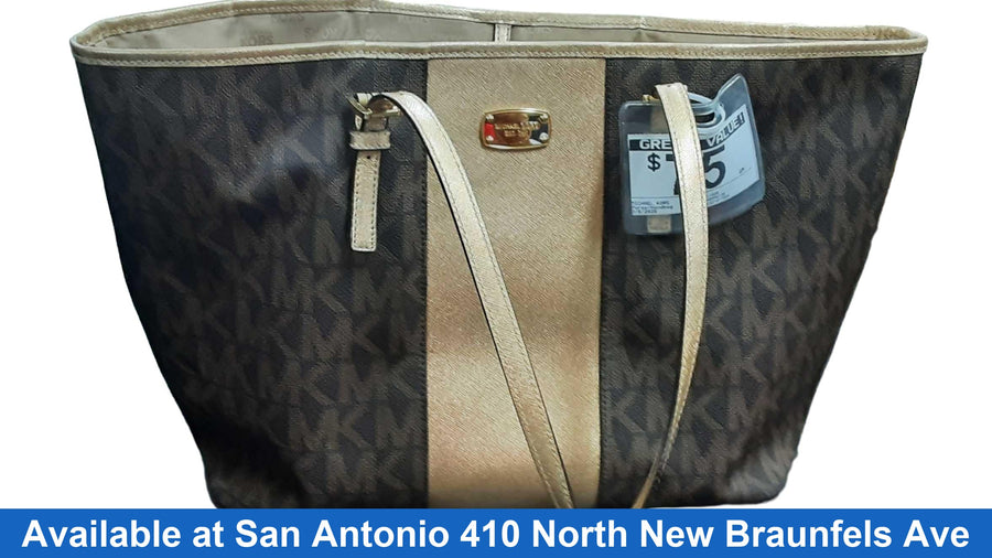 Michael Kors Fc-1608 Brown Purse / Handbag