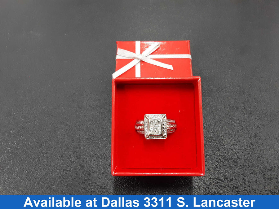 Women's Ring - White Gold 14k (.585) 8.4 grams Size 8