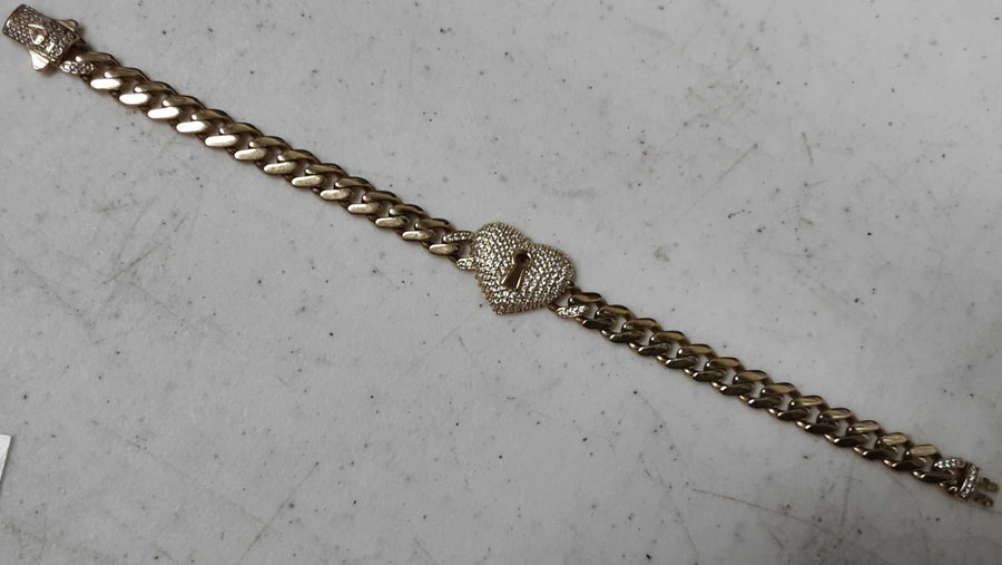 Bracelet - Yellow Gold 14k (.585) 13.5 grams 7 inch