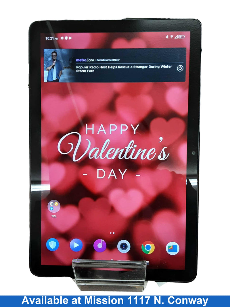 TCL Tab 10 5G – Tablet 10.1'' WiFi+Cellular, 32GB, Nero, Sbloccato, Nuovo Con Scatola