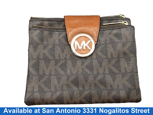 Michael Kors Aq-1311 Brown Wallet