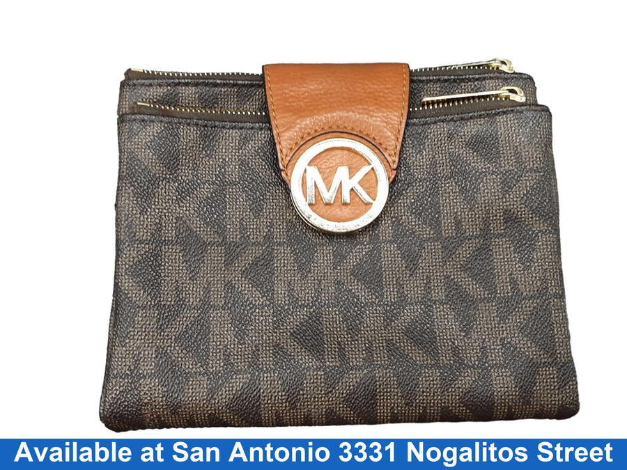 Michael Kors Aq-1311 Brown Wallet