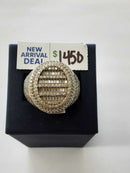 Men's Ring - Yellow Gold 10k (.417) 10.3 grams Size 8