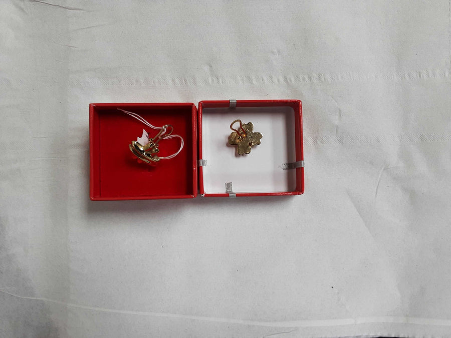 Jacket Earrings - Yellow Gold 14k (.585) 1.4 grams