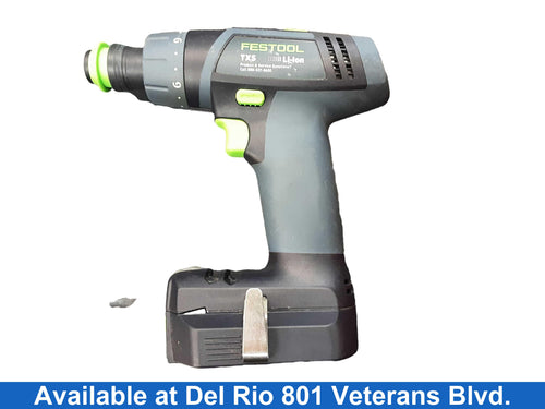 Festool Txs Gray Cordless Standard Drill