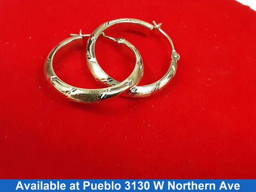 Bangle Earrings - Yellow Gold 14k (.585) 1.2 grams