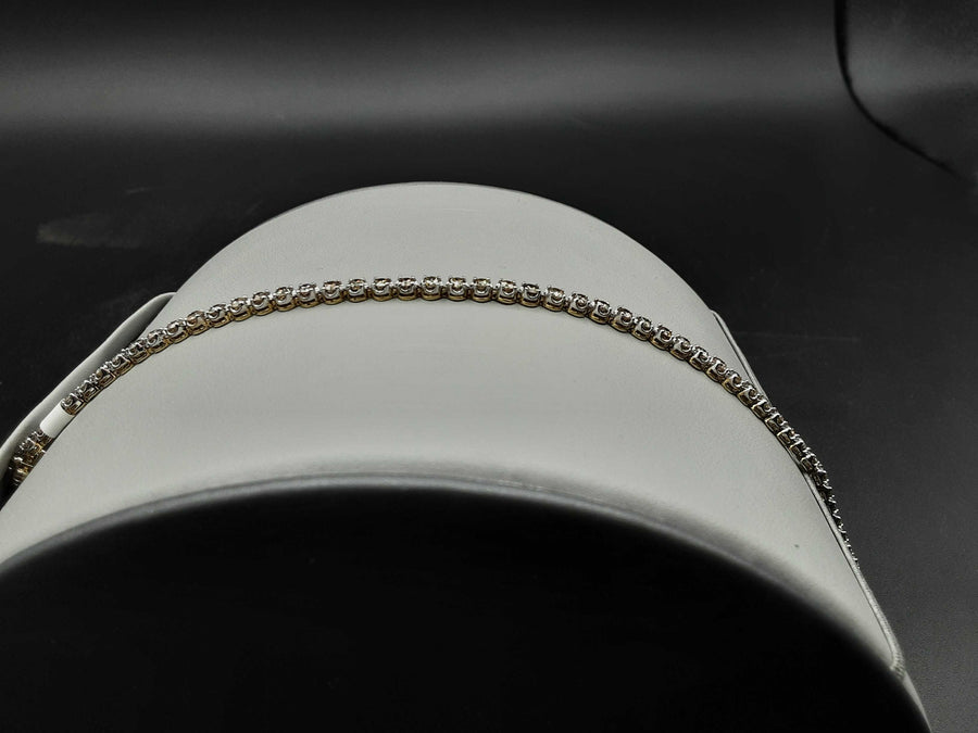 Tennis Bracelet - Yellow Gold 10k (.417) 7.5 grams 7 inch