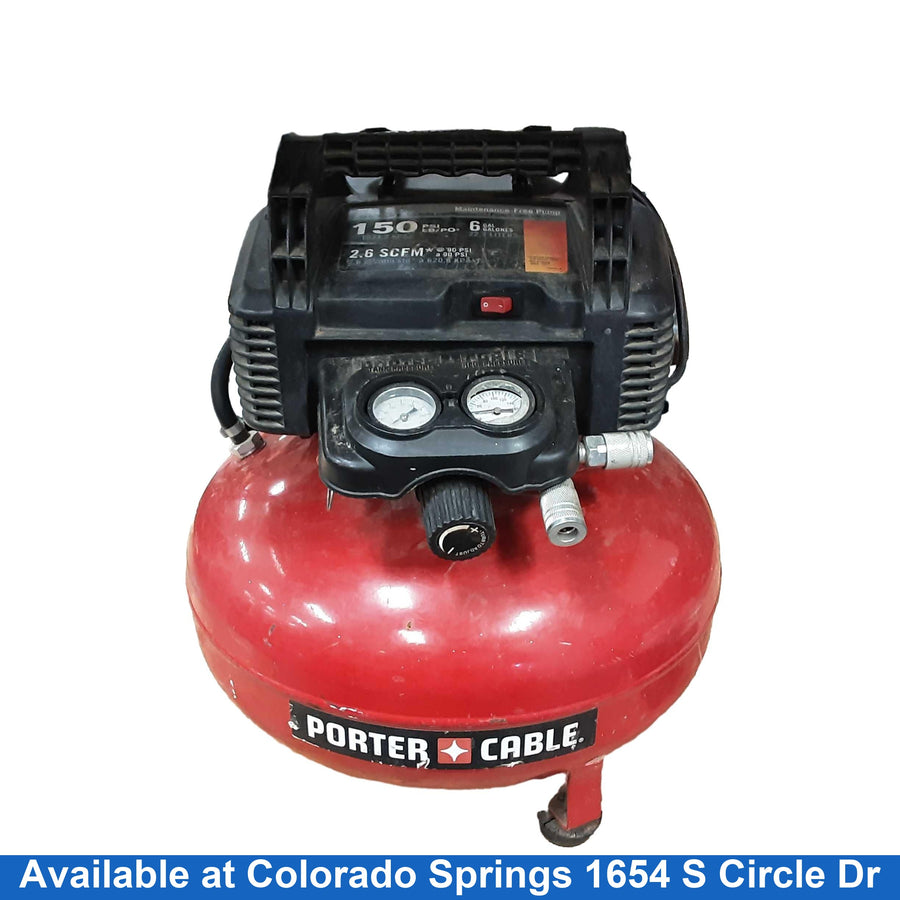 Porter Cable C2002 Red Electric Compressor