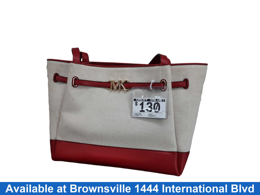 Michael Kors Nb-2401 Red Purse / Handbag