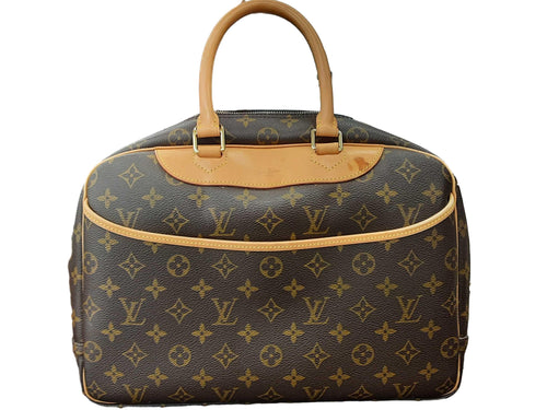 Louis Vuitton Monogram Deauville Brown Purse / Handbag