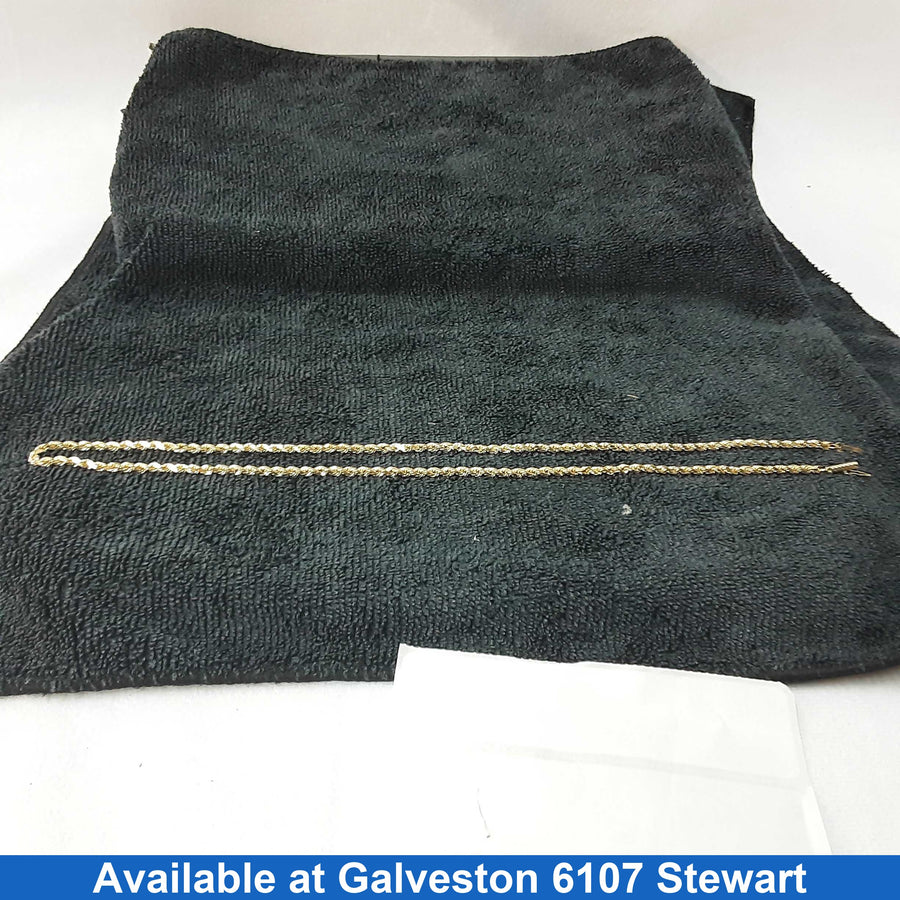 Rope Chain - Yellow Gold 14k (.585) 6.4 grams 20 inch