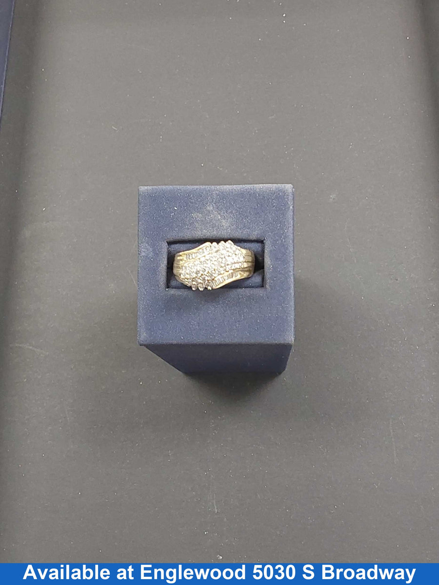 Women's Ring - Yellow Gold 14k (.585) 6 grams Size 7