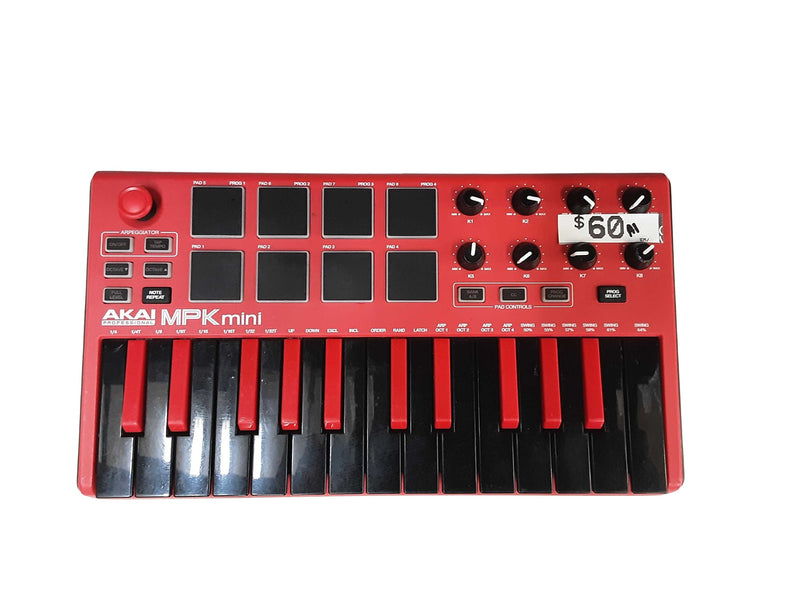 Akai Mpk Mini Red Digital Mixer