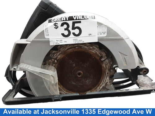 Drill Master 63005 Black Corded Circular Saw