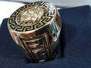Men's Ring - Yellow Gold 14k (.585) 10 grams Size 20
