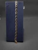 Cuban Link Bracelet - Yellow Gold 14k (.585) 6.9 grams 7 inch