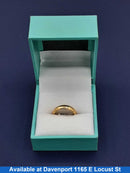 Ring - Wedding Band - Yellow Gold 14k (.585) 2.3 grams Size 4