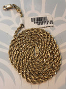 Rope Chain - Yellow Gold 10k (.417) 9.6 grams 16 inch