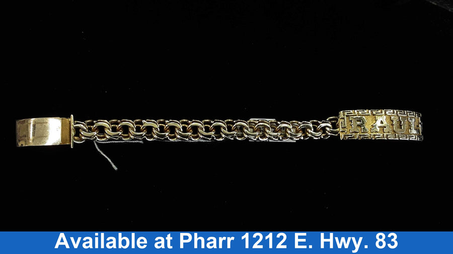ID Bracelet - Yellow Gold 10k (.417) 32.7 grams 6 inch