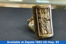 Men's Ring - Yellow Gold 10k (.417) 10 grams Size 20