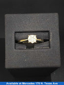 Women's Ring - Solitaire - White Gold 10k (.417) 2.9 grams Size 7