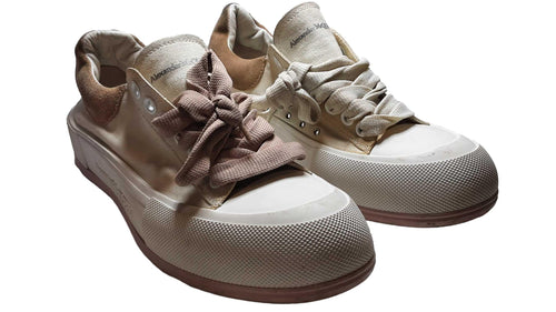 Alexander Mcqueen Deck Plimsoil White