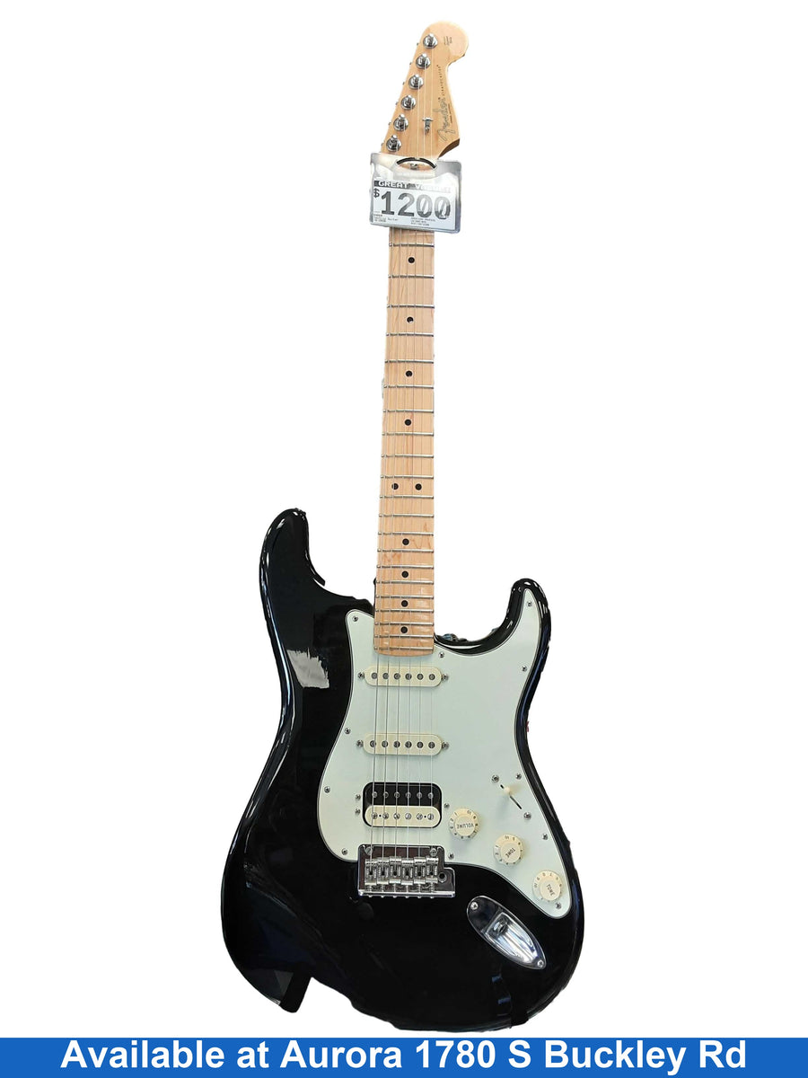 Fender American Professional Stratocaster Black Electric Classic Guitar