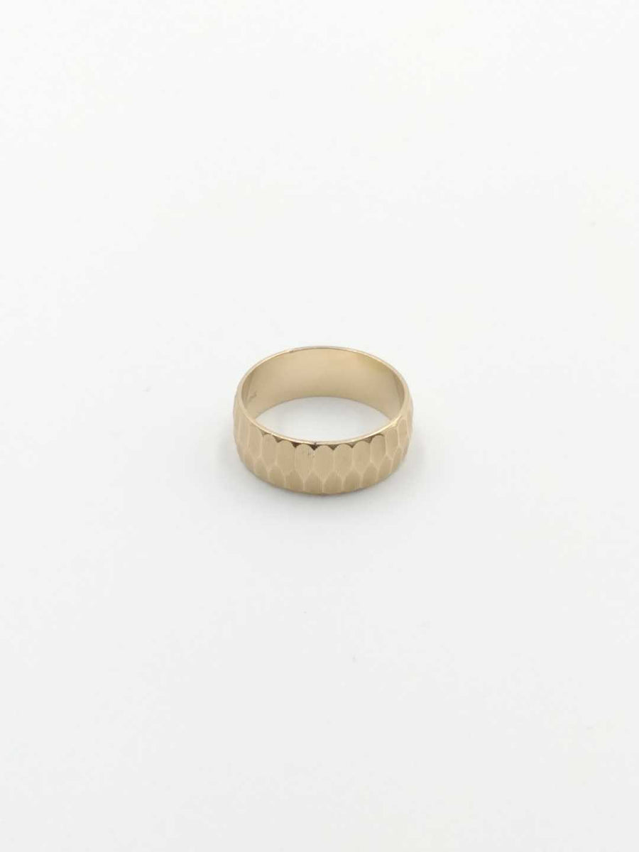 Ring - Wedding Band - Yellow Gold 14k (.585) 6.1 grams Size 10