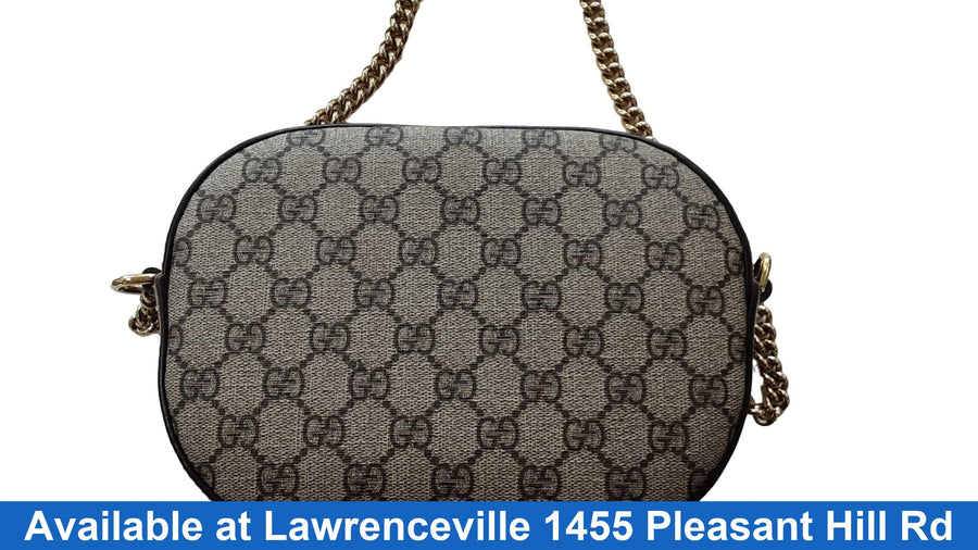 Gucci Ophidia Mini Shoulder Bag Beige / Tan Purse / Handbag