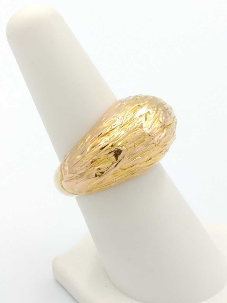 Men's Ring - Yellow Gold 14k (.585) 5.6 grams Size 7