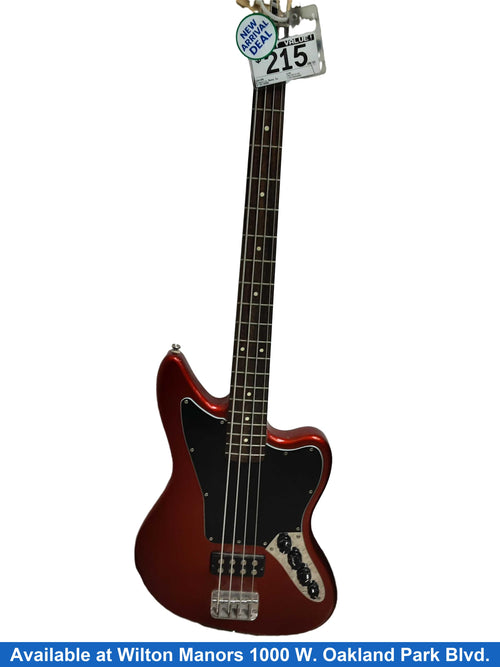 Squire Orange Electric Bass Guitar