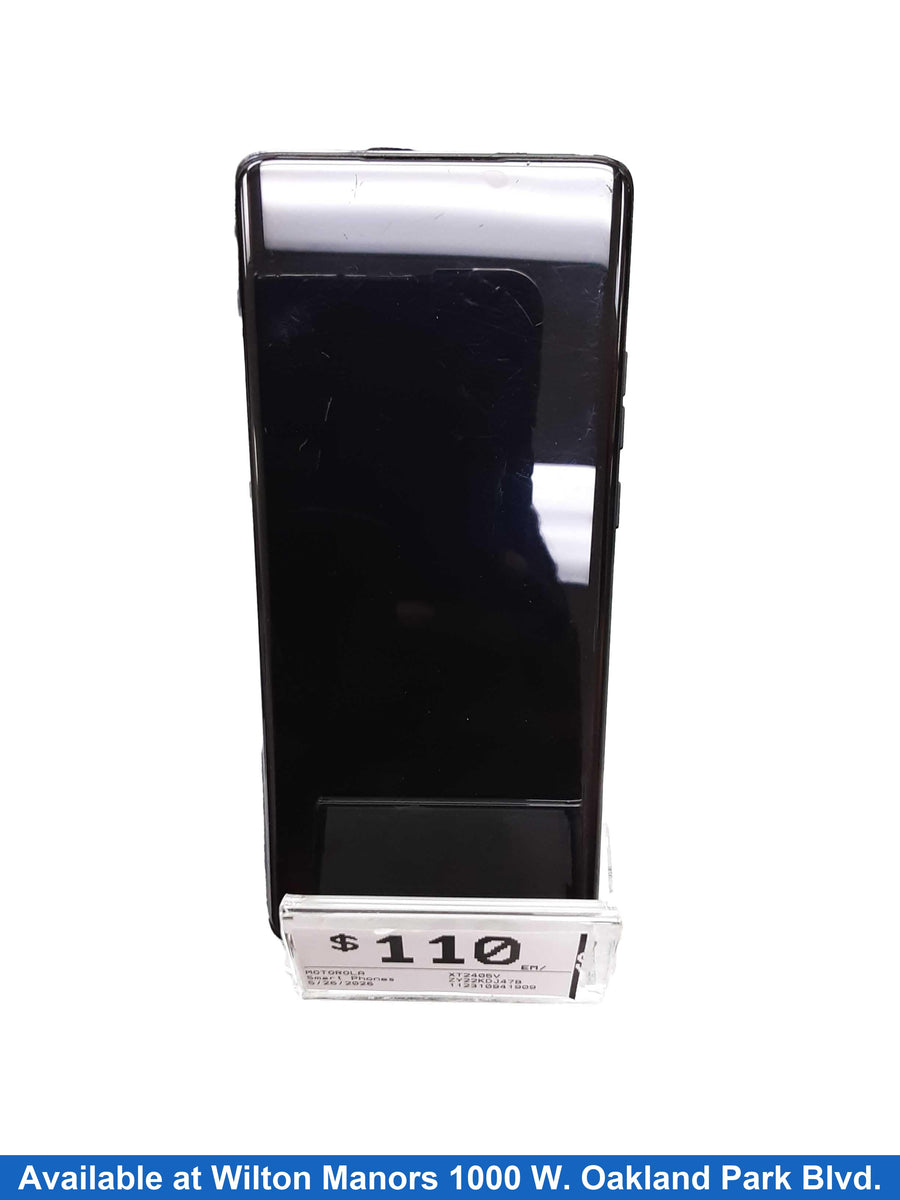 Motorola Xt2405v 256 Gb Black Smart Phone