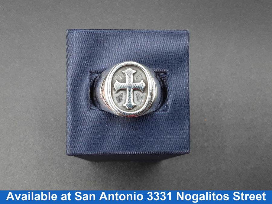 Men's Ring - Silver 15.7 grams Size 20
