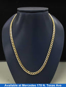 Cuban Link Chain - Yellow Gold 10k (.417) 20 grams 16 inch