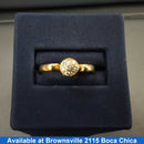 Women's Ring - Yellow Gold 14k (.585) 3.1 grams Size 5