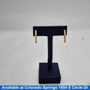 Hoop Earrings - Yellow Gold 14k (.585) 6.4 grams