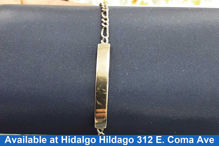 ID Bracelet - Yellow Gold 10k (.417) 4.8 grams 7 inch