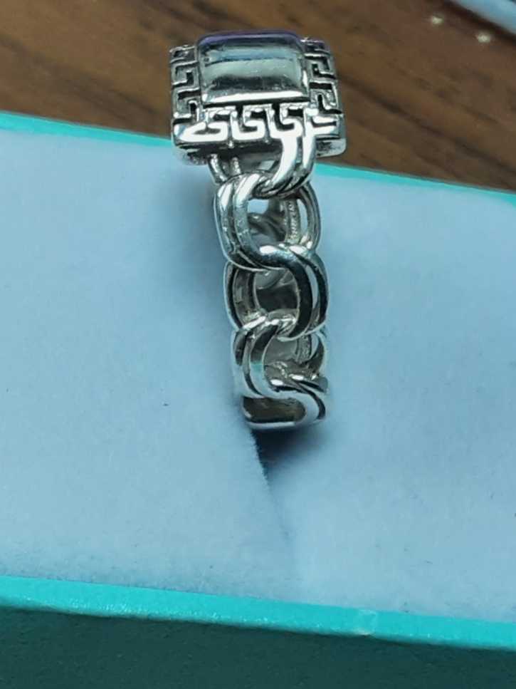 Men's Ring - Silver 5.4 grams Size 9.5