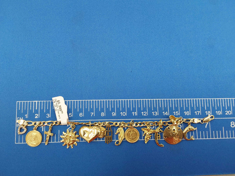 Bracelet - Yellow Gold 14k (.585) 24.3 grams 15 inch