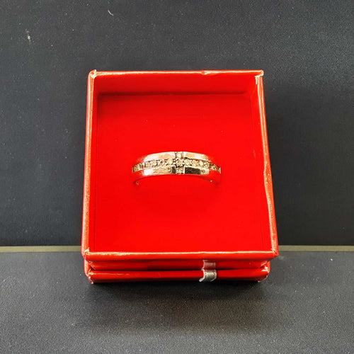 Ring - Wedding Band - Silver 6.2 grams Size 20